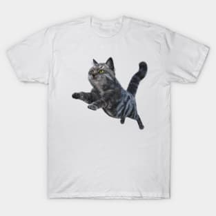 large Siberian fluffy cat T-Shirt